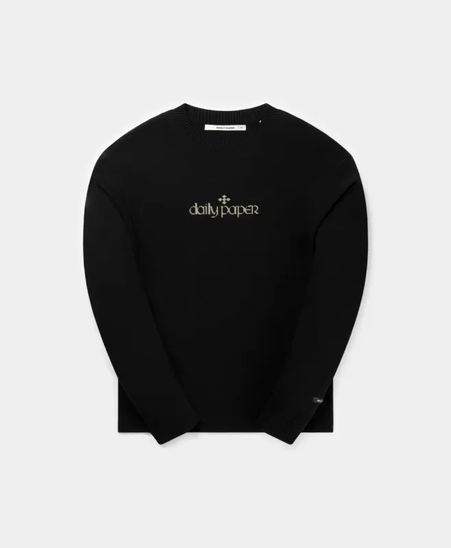 Black Forum Knit Sweater sold by Daily Paper