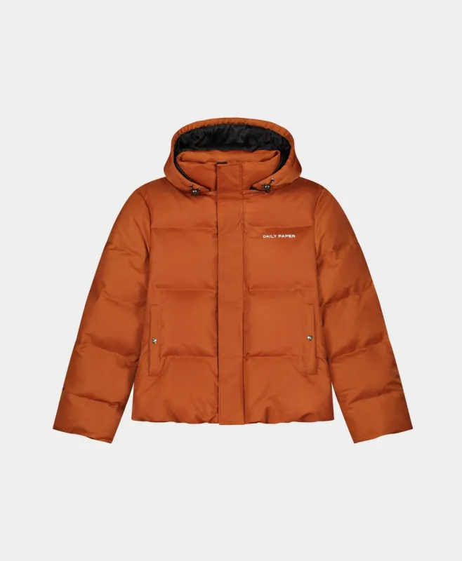 Orange Clay Epuffa Jacket sold by Daily Paper