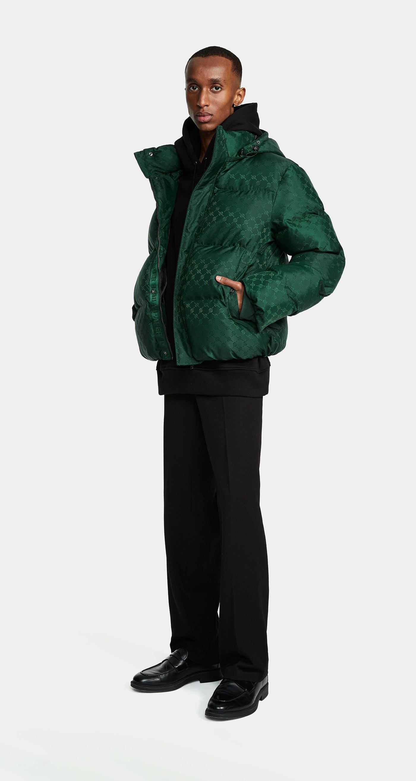 Pine Green Ravan Puffer Jacket sold by Daily Paper product image thumbnail 3