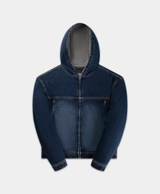 Blue Indigo Washed Denim Jacket sold by Daily Paper