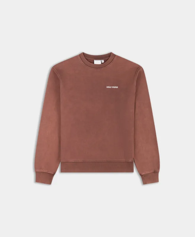 Bordeaux Wash Dias Sweater sold by Daily Paper