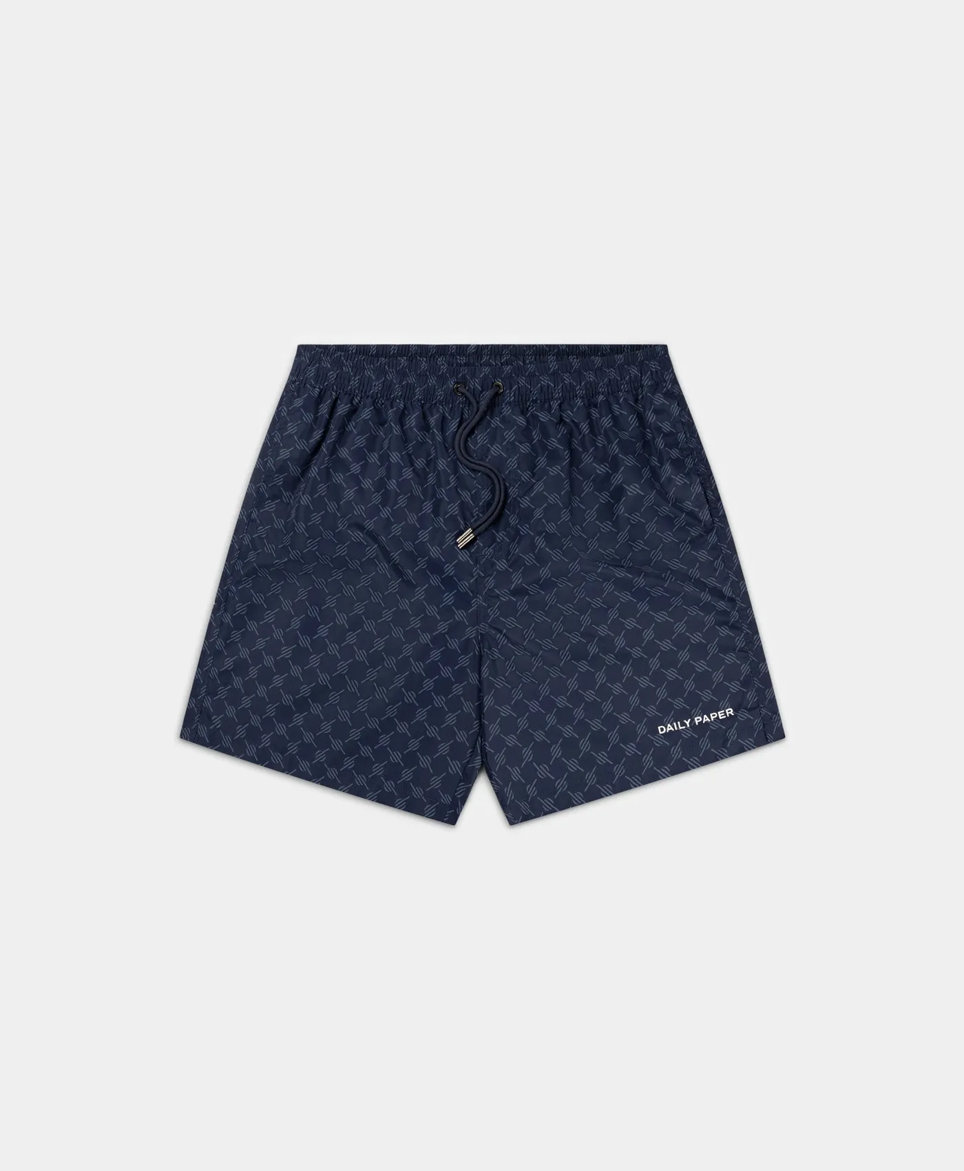 Maritime Blue Logo Swim shorts sold by Daily Paper