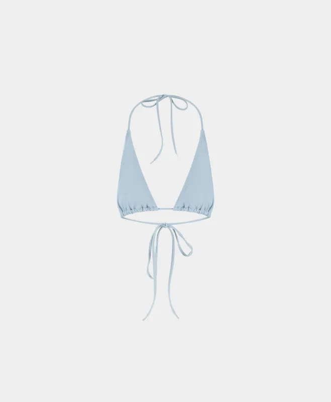 Subdued Blue Pinto Bikini Top sold by Daily Paper