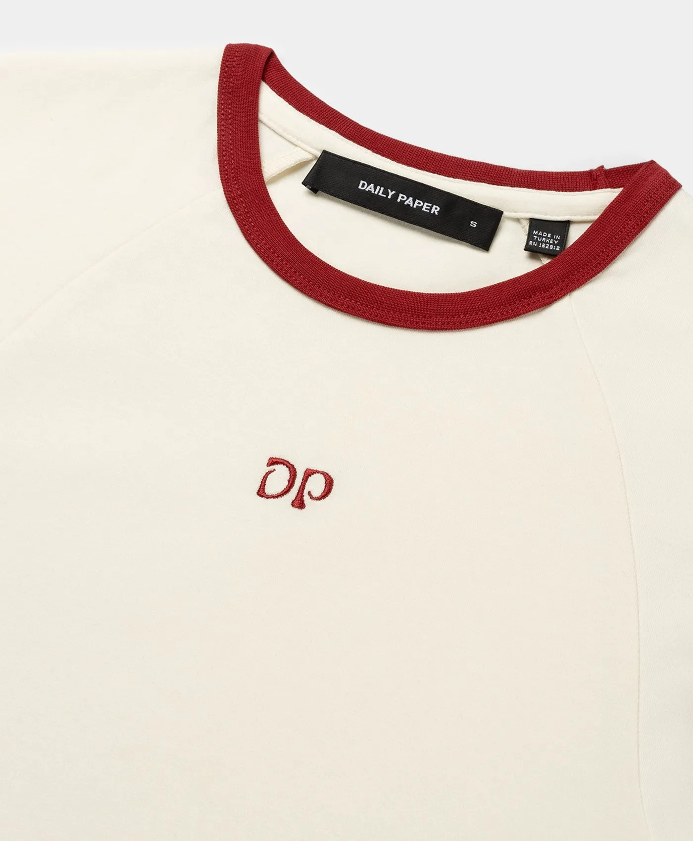 Beige Contrast Fitted T-Shirt sold by Daily Paper product image thumbnail 3