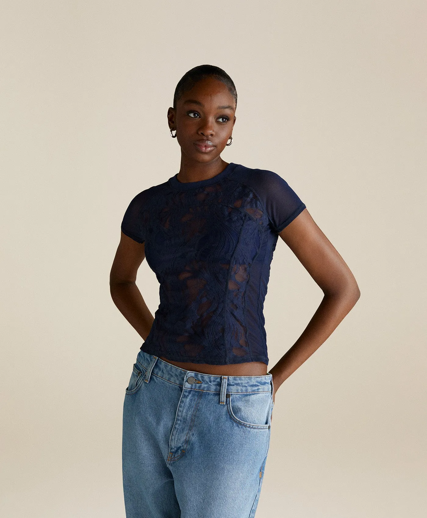 Light Blue Asola Avery Pants sold by Daily Paper product image thumbnail 3