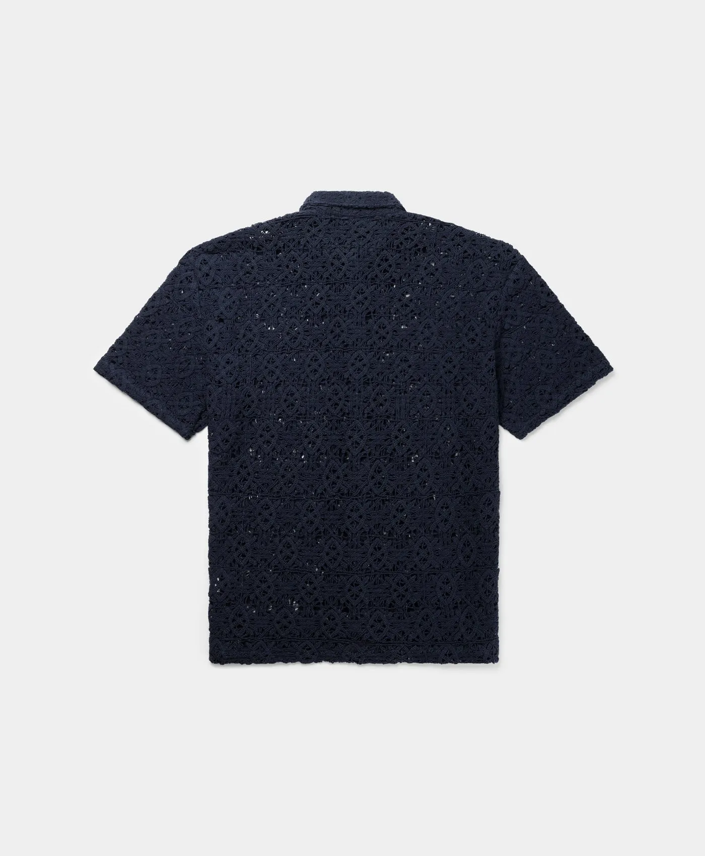 Maritime Blue Lace Shield Shirt sold by Daily Paper product image thumbnail 2
