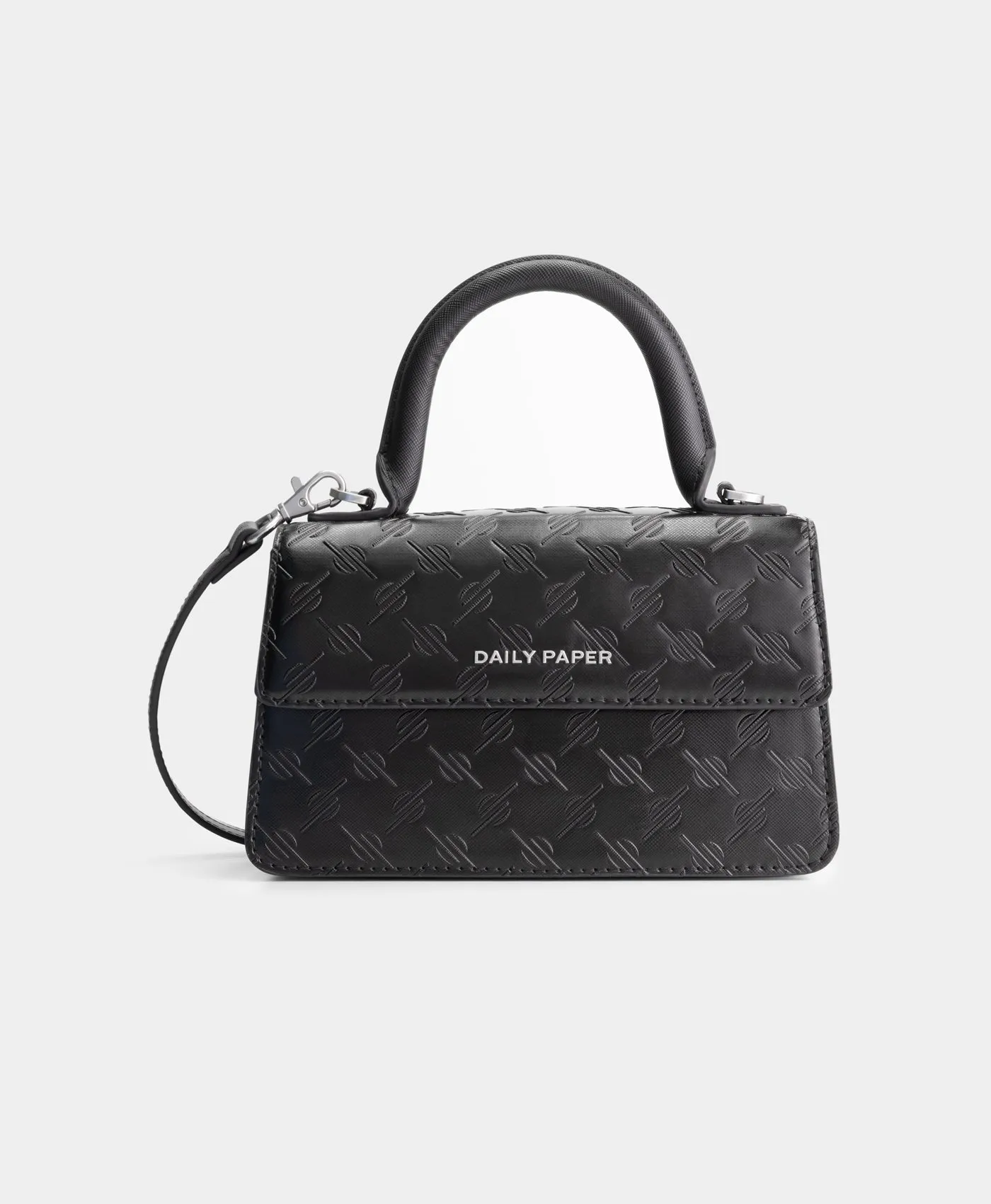 Black Meru Mini EMB Monogram Bag sold by Daily Paper