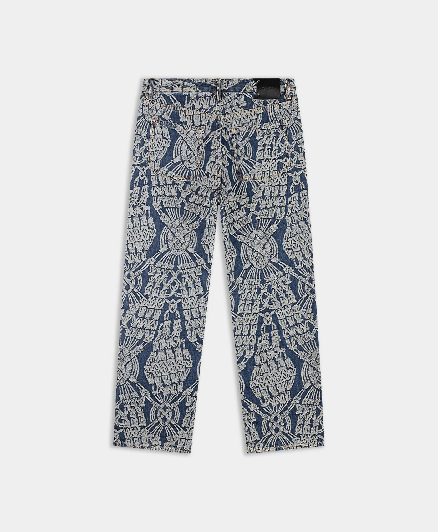 Dark Blue Macrame Amba Jeans sold by Daily Paper product image thumbnail 2