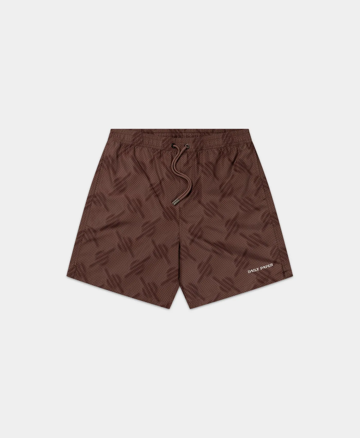 Nutmeg Dotted Monogram Swimshorts sold by Daily Paper