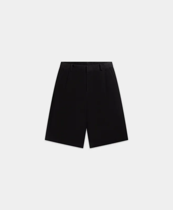 Black Twill Shorts sold by Daily Paper