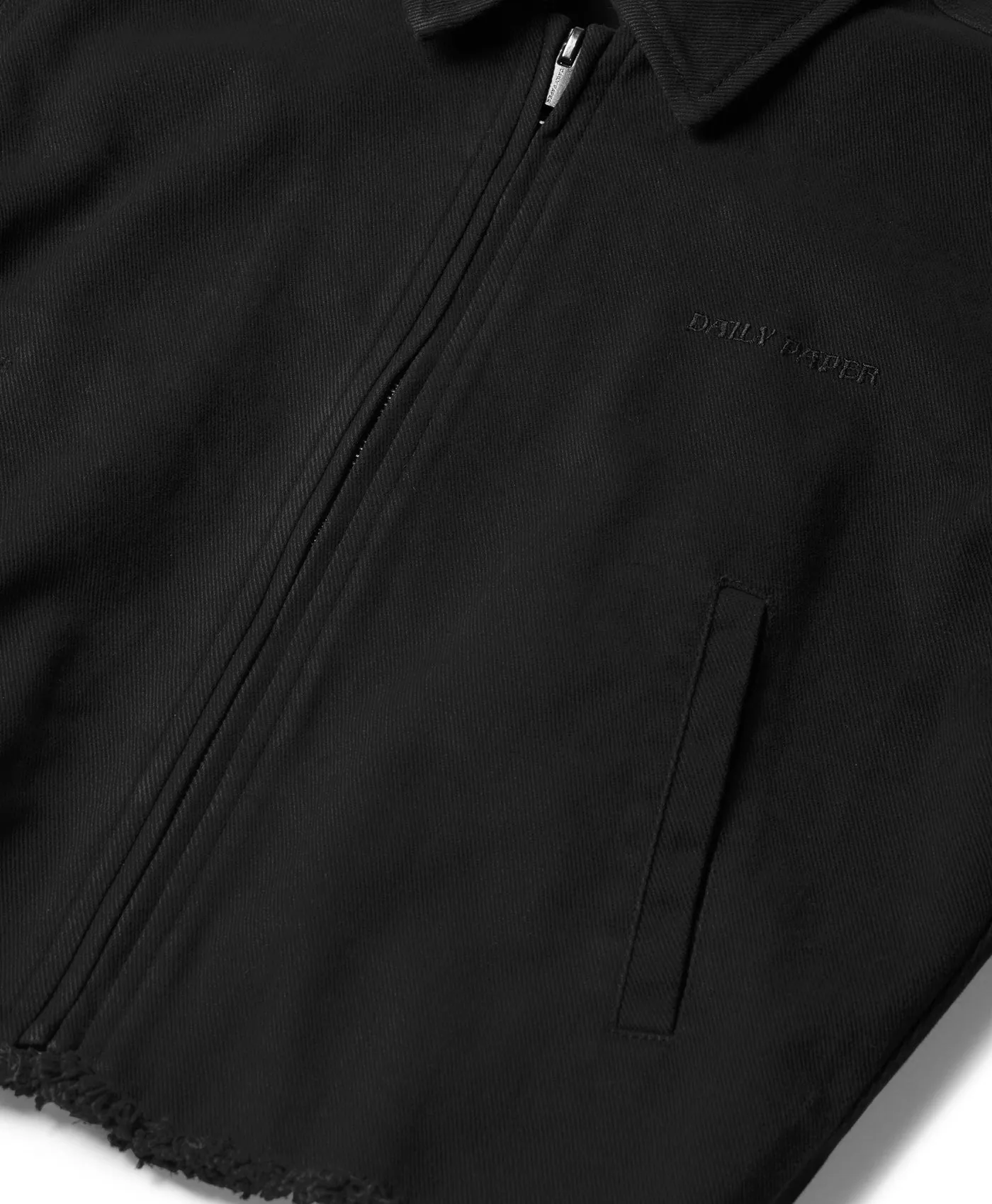 Black Twill Jacket sold by Daily Paper product image thumbnail 3