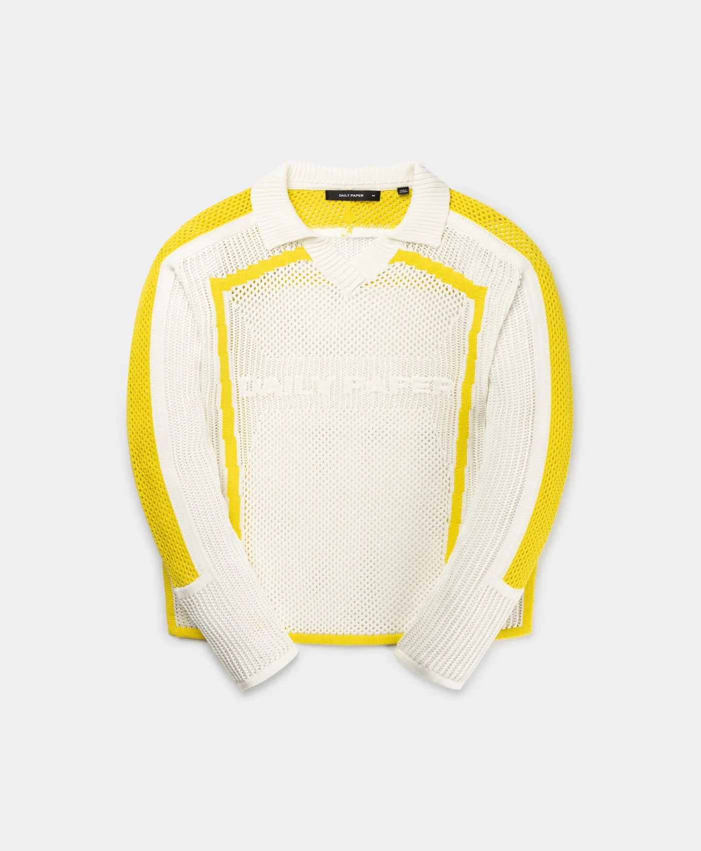 White Football Knit Sweater sold by Daily Paper