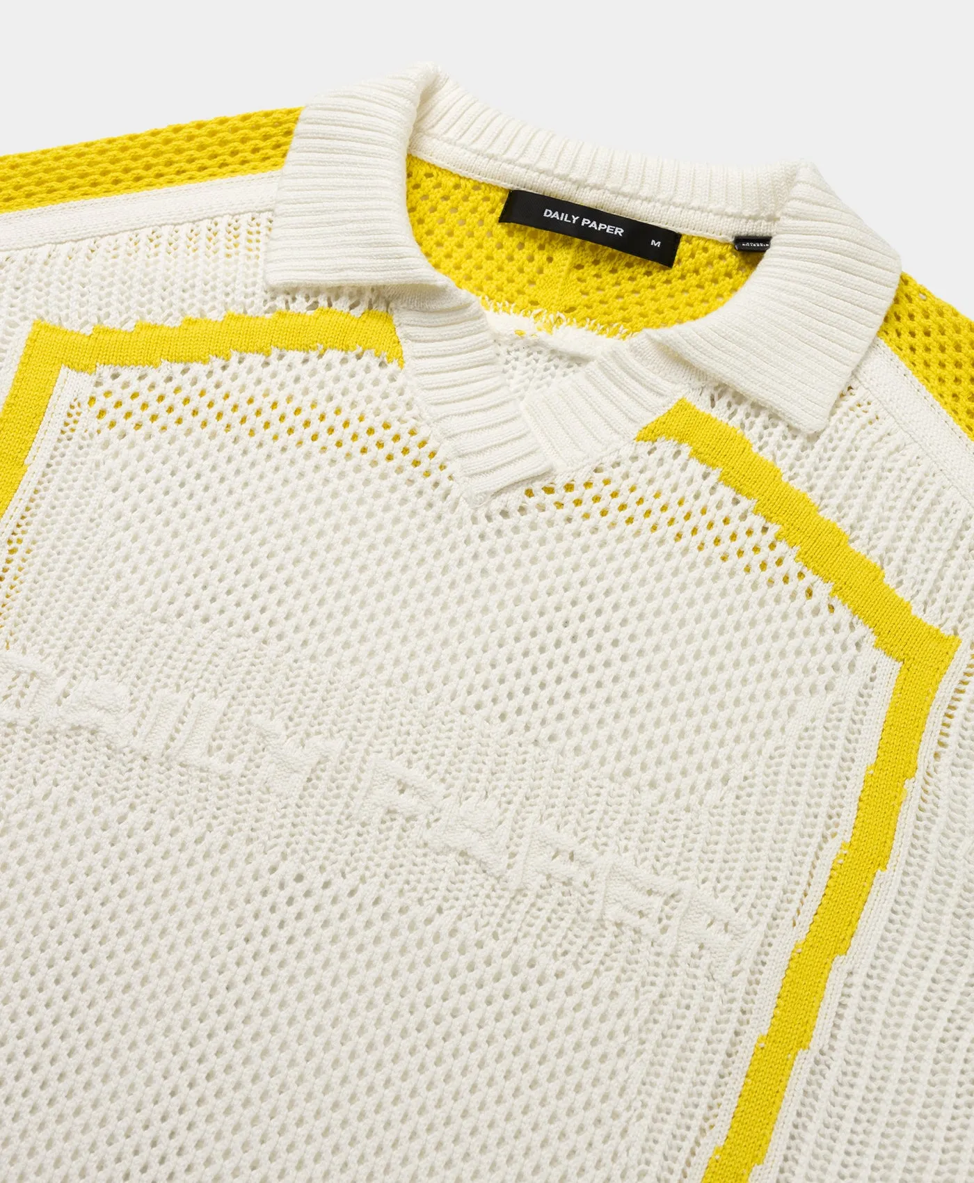 White Football Knit Sweater sold by Daily Paper product image thumbnail 3