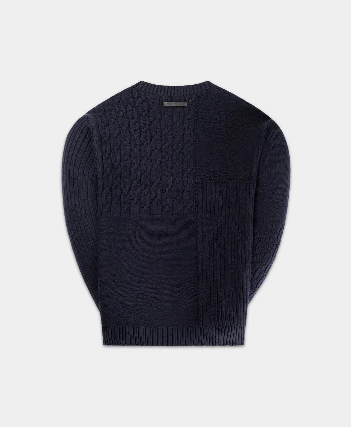 Naval Academy Patchwork Knit Sweater sold by Daily Paper product image thumbnail 2