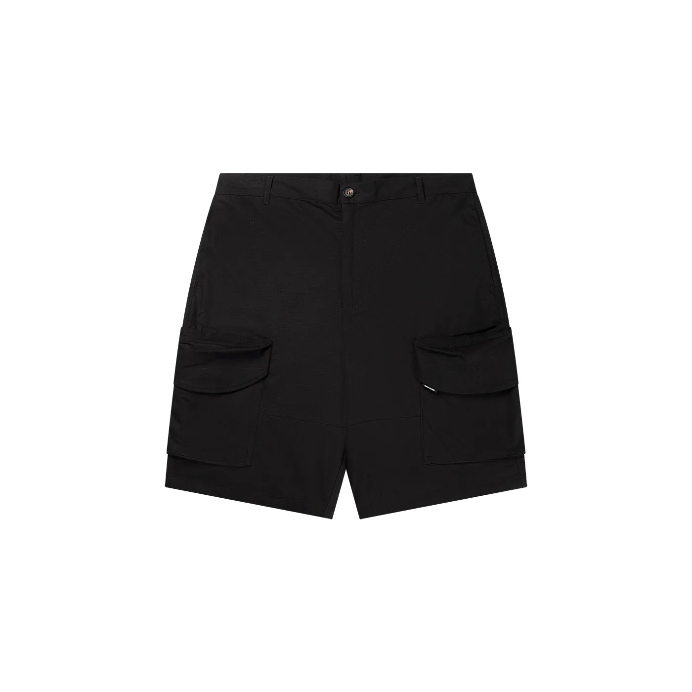 Black Oyster Cotton Cargo Shorts sold by Daily Paper product image thumbnail 4