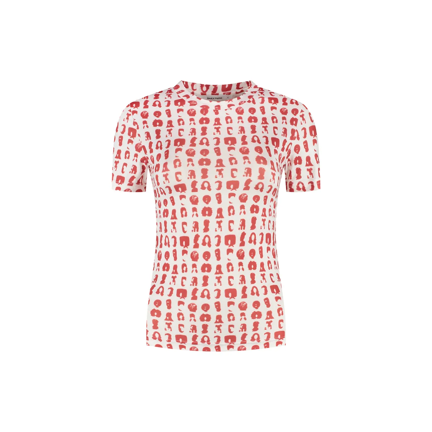 White Hair Grid Aop T-Shirt sold by Daily Paper product image thumbnail 5