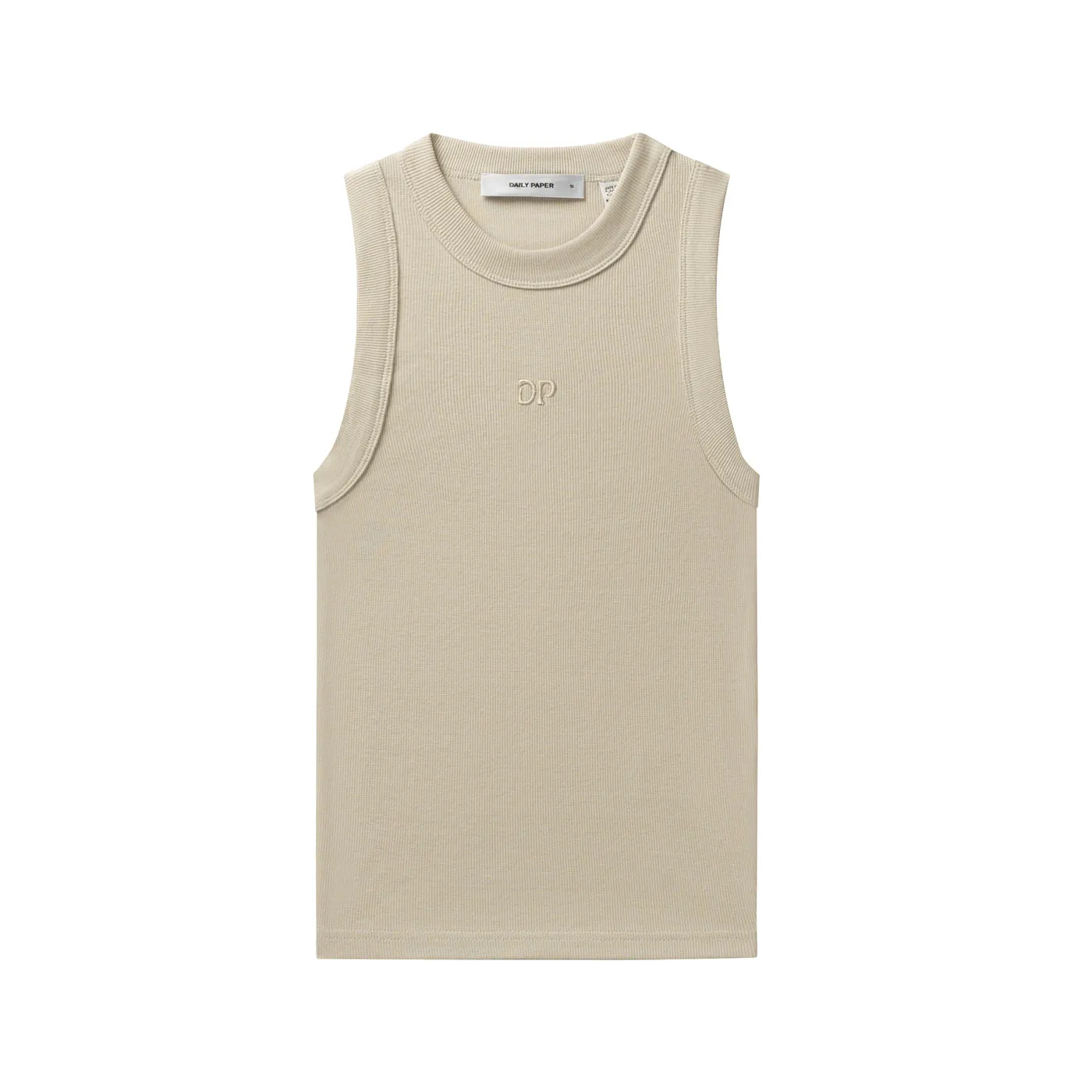 Peyote Beige Unit Rib Top sold by Daily Paper product image thumbnail 4
