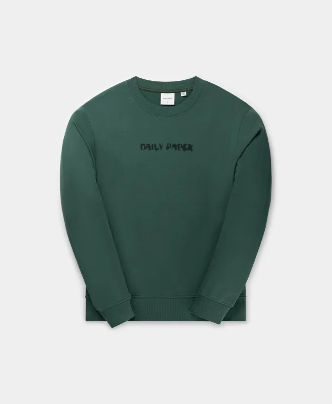 Bistro Green Shield Focus Sweater sold by Daily Paper