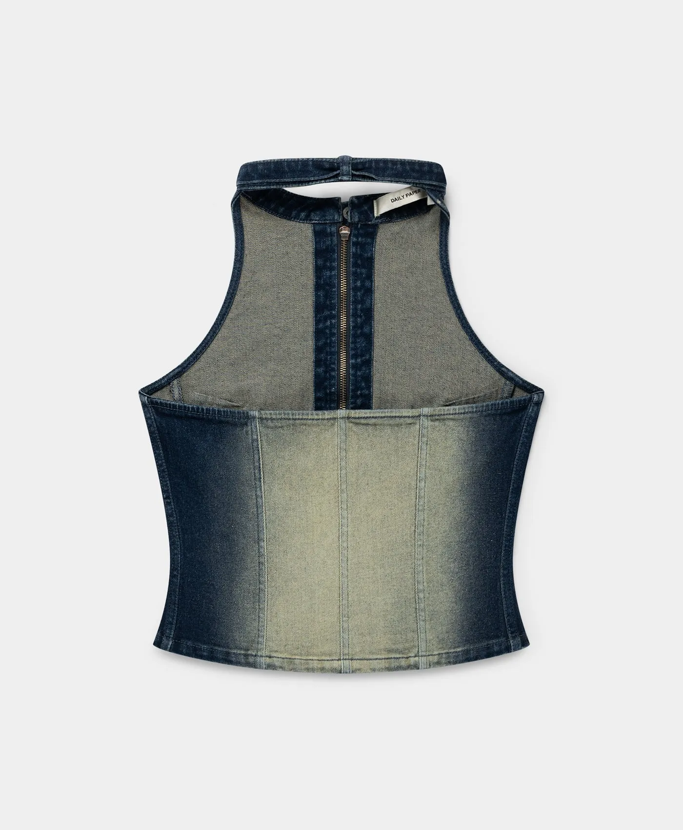 Bleached Denim Blue Top sold by Daily Paper product image thumbnail 2