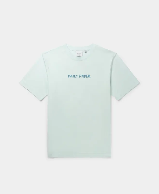 Saltwater Slide Blue Shield Focus T-Shirt sold by Daily Paper