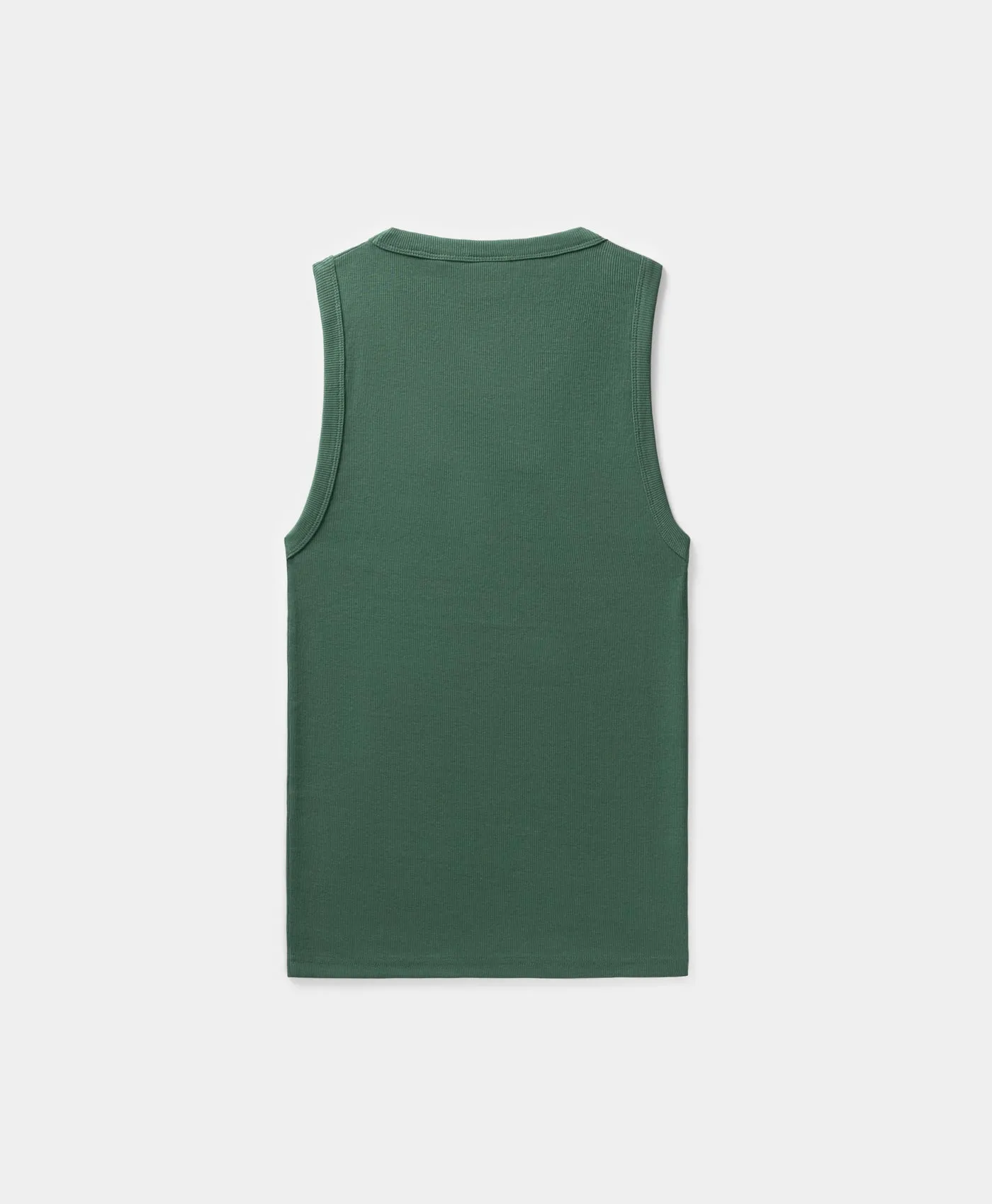 Bistro Green Rib Tank Top sold by Daily Paper product image thumbnail 2