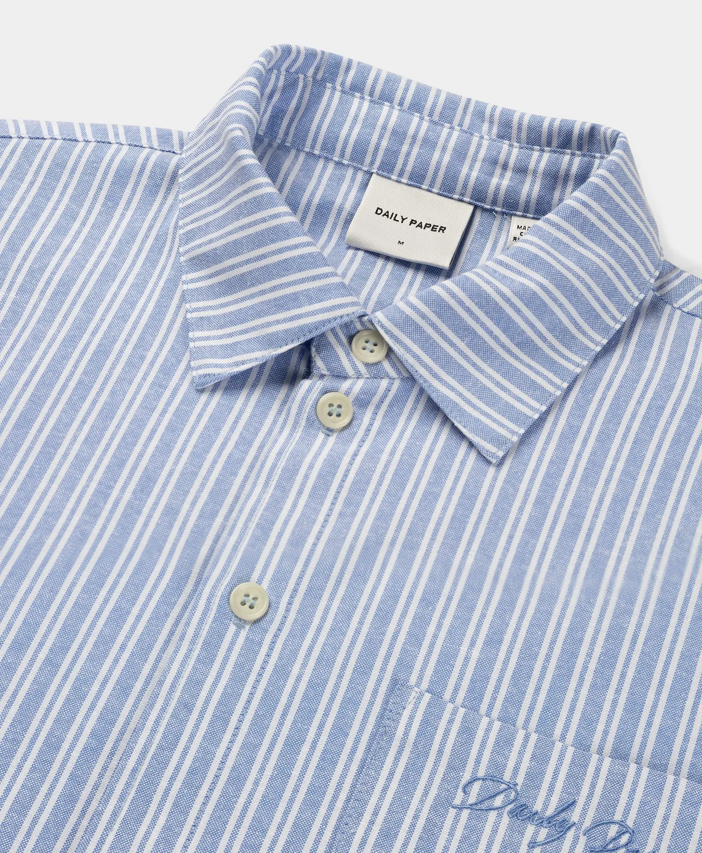 Blue Stripe Shirt sold by Daily Paper product image thumbnail 5