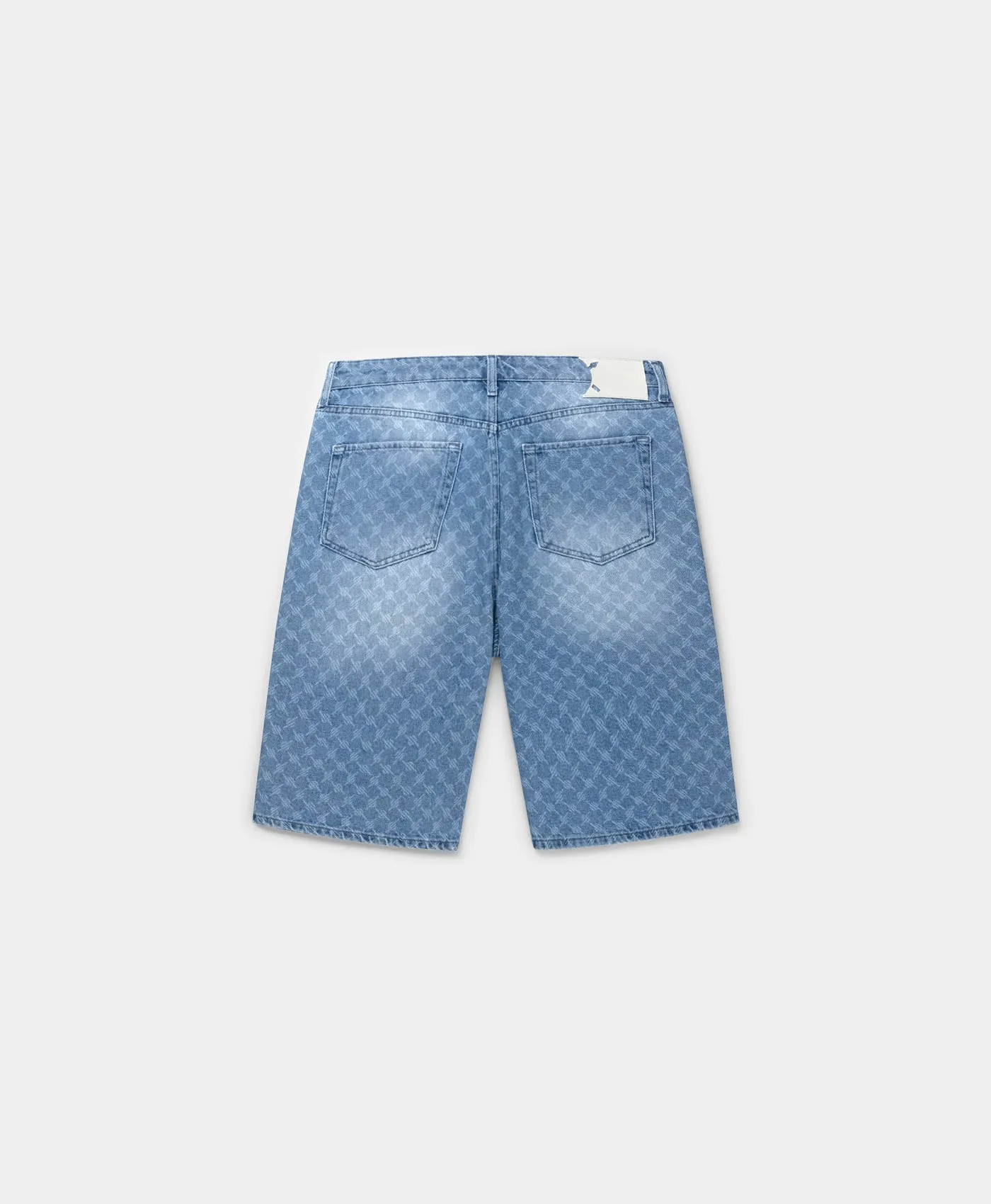Blue Monogram Denim Shorts sold by Daily Paper product image thumbnail 2
