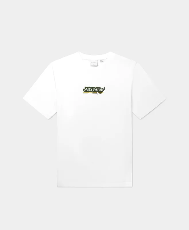 White Sticker T-Shirt sold by Daily Paper