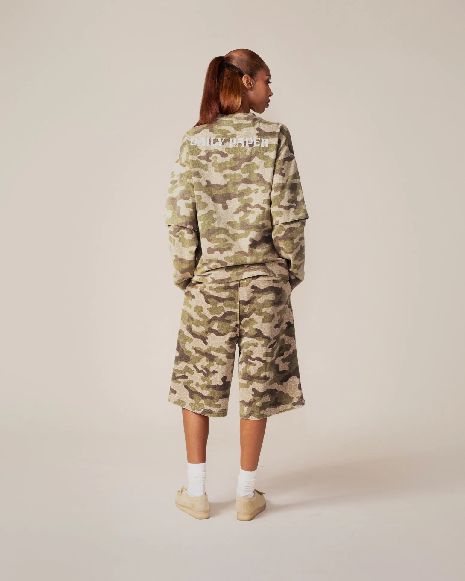 Croc Camo Shorts sold by Daily Paper product image thumbnail 4