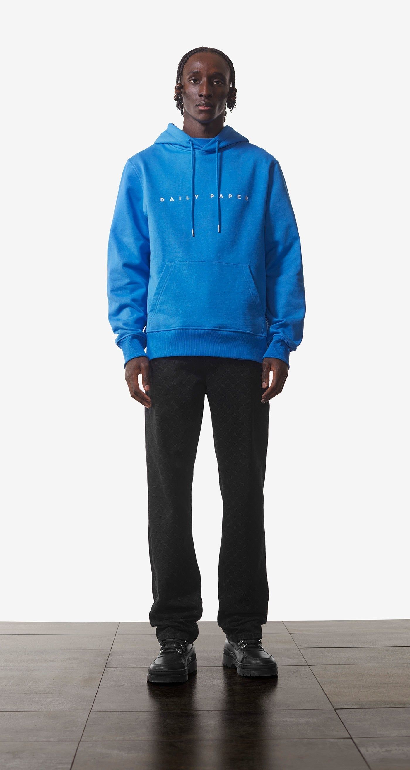 French Blue Alias Hoody sold by Daily Paper product image thumbnail 2