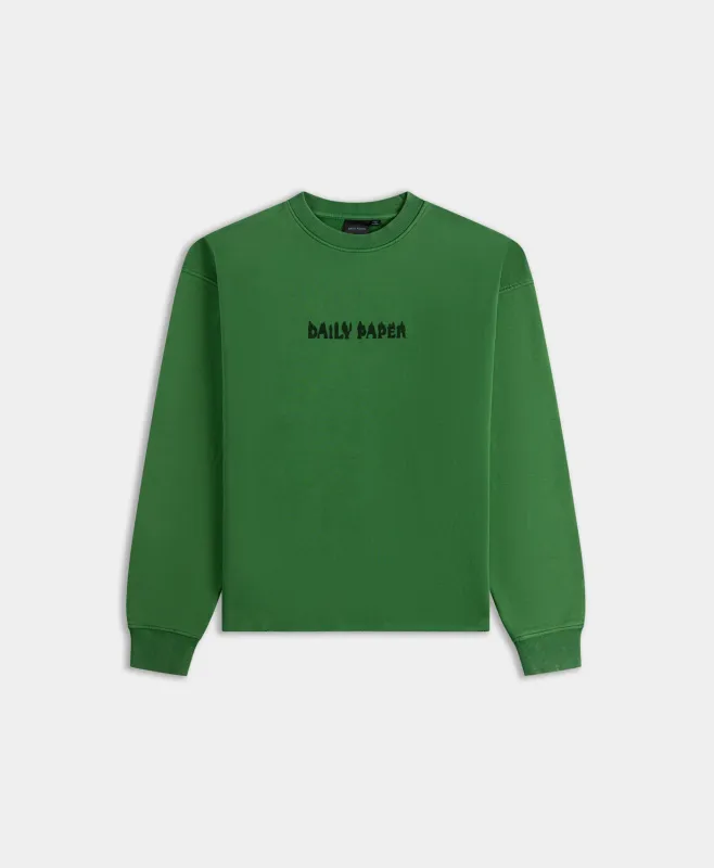 Abundant Green Flame Circle Sweater sold by Daily Paper