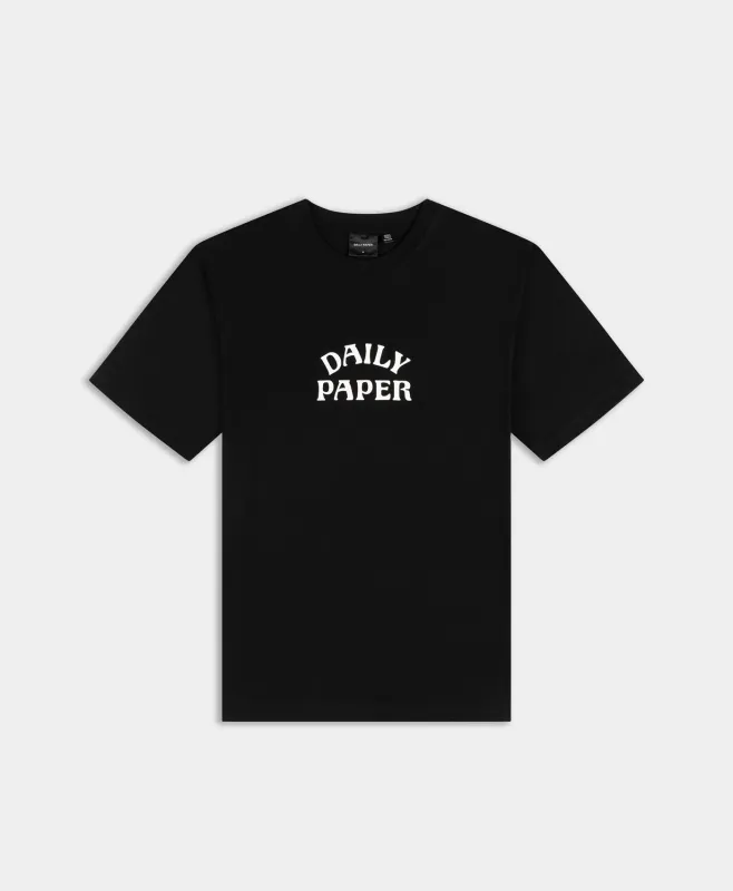 Black Dias Stacked T-Shirt sold by Daily Paper