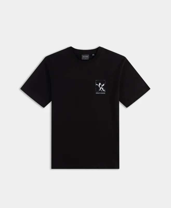 Black Shadow Grid T-Shirt sold by Daily Paper