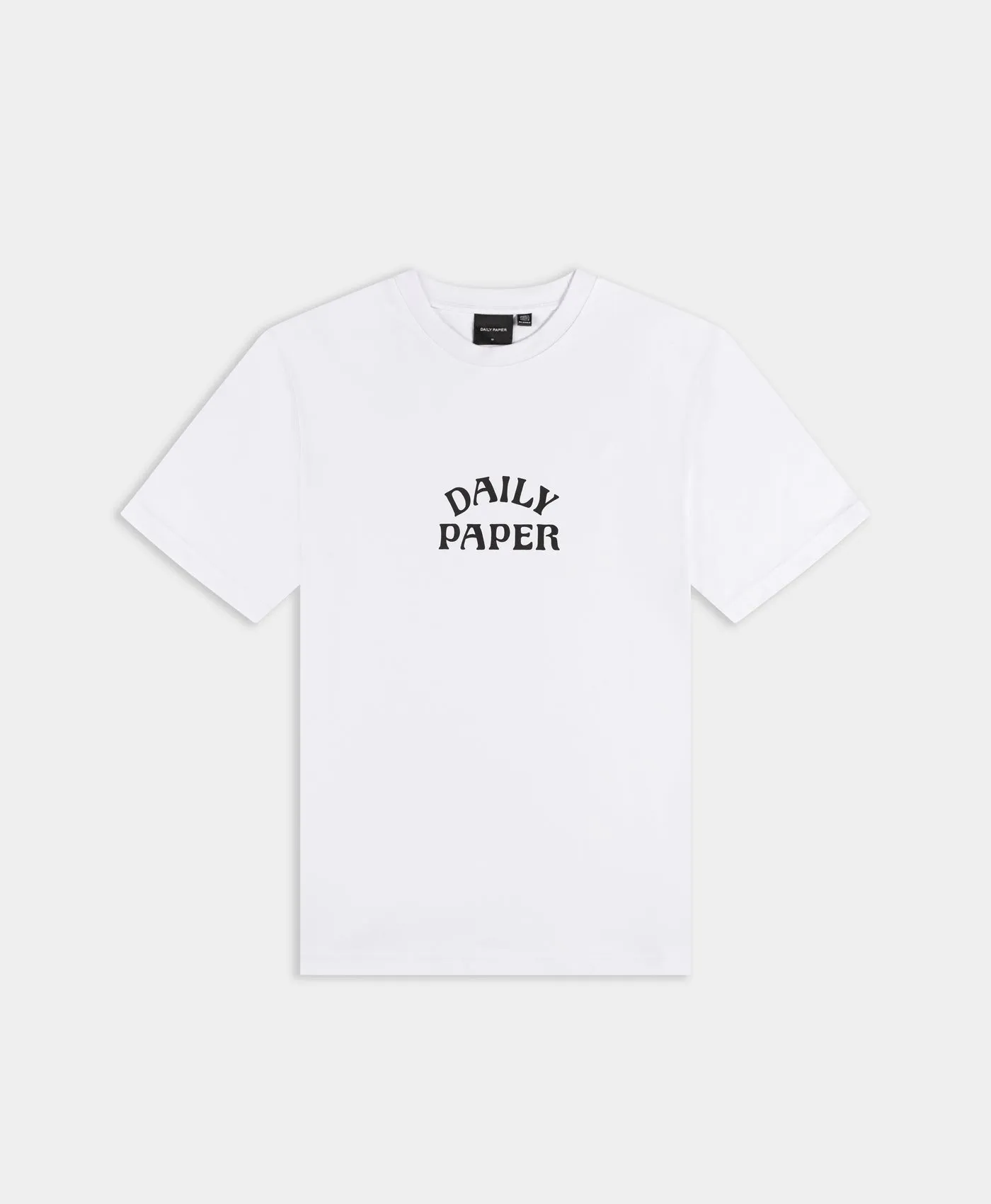 White Dias Stacked T-Shirt sold by Daily Paper