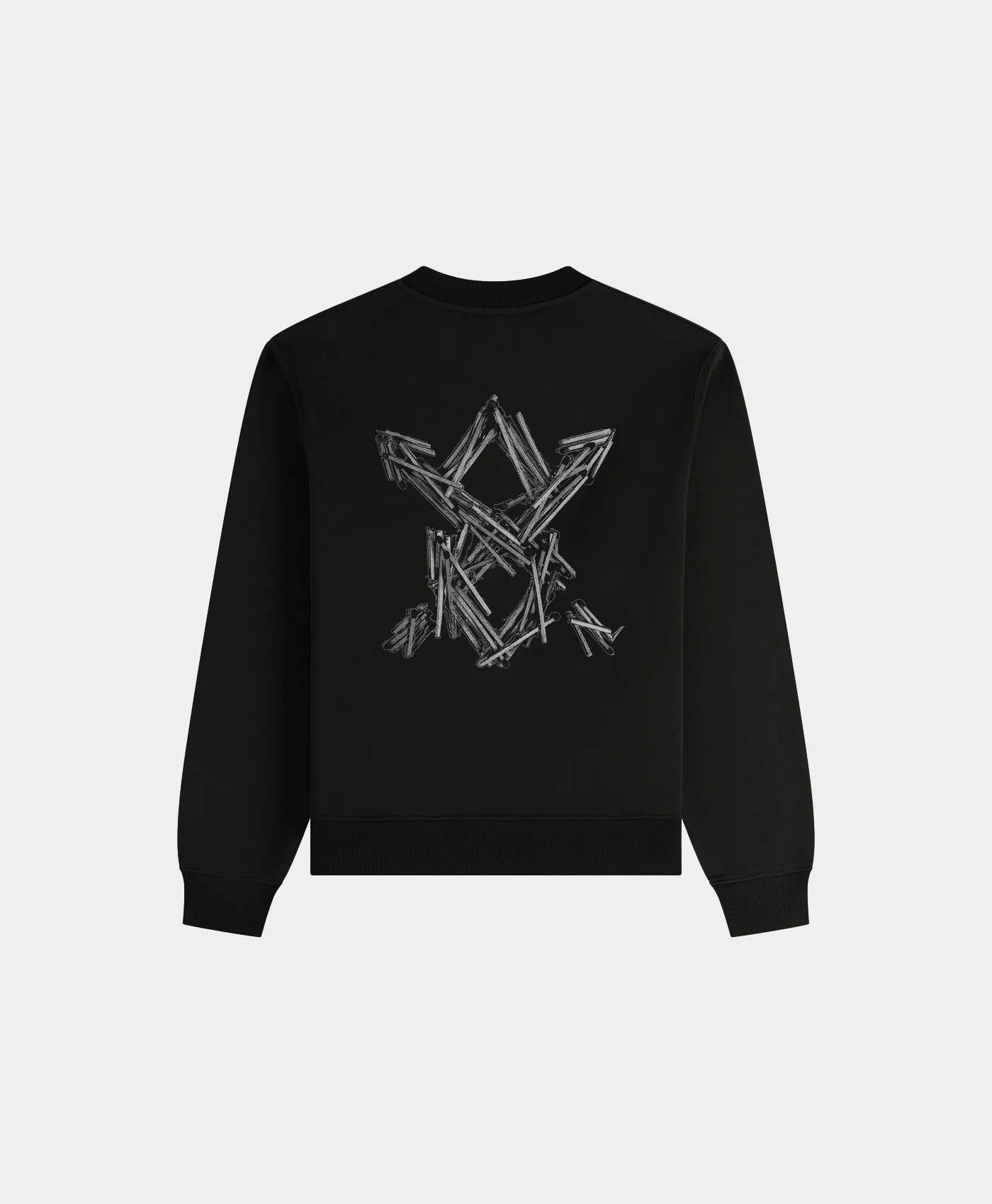 Black Matchstick Shield Sweater sold by Daily Paper product image thumbnail 2