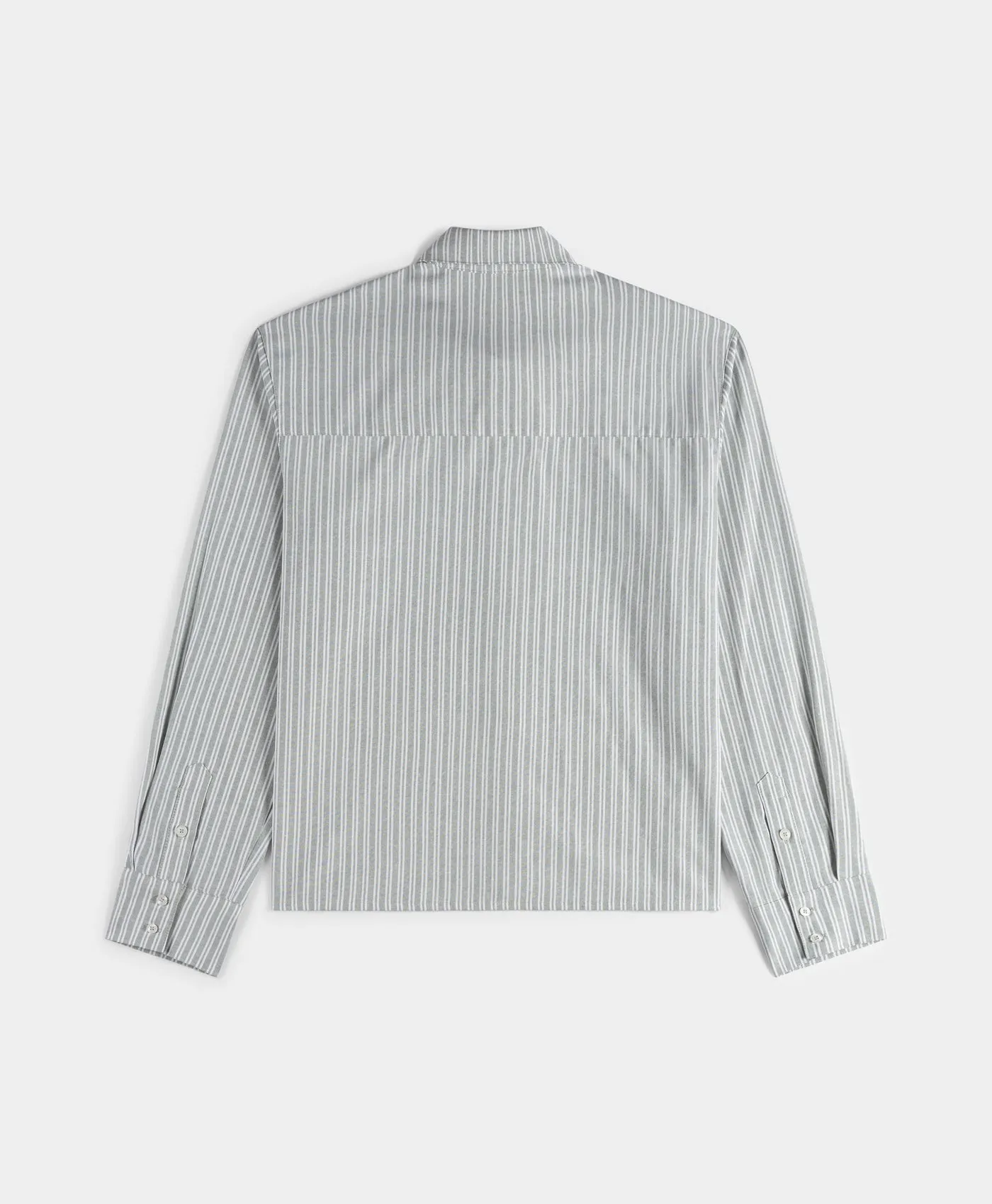 Green Stripe Script LS Shirt sold by Daily Paper product image thumbnail 2