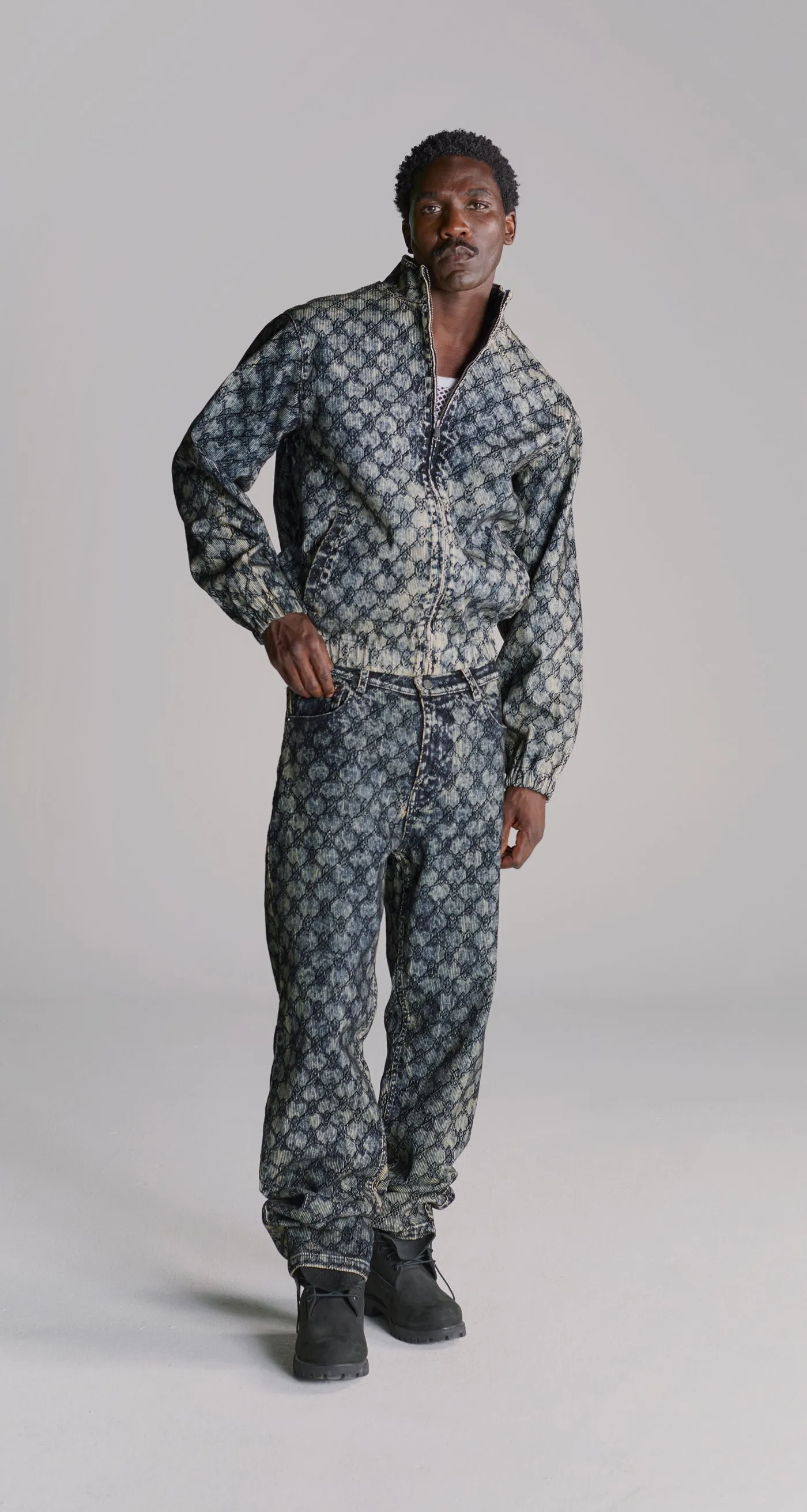 Blue Velvet Track Jacket sold by Daily Paper product image thumbnail 4