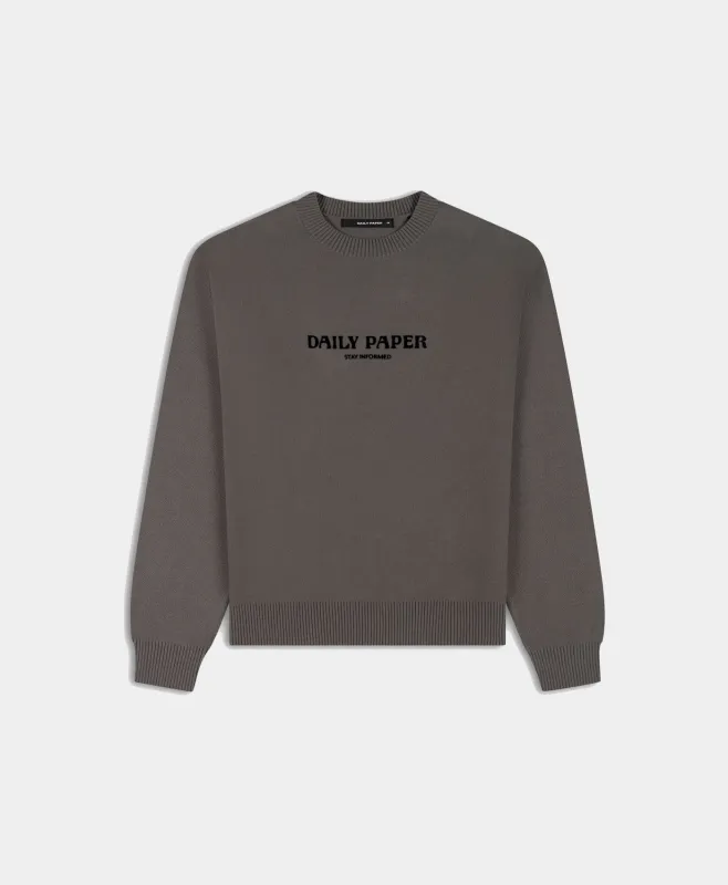 Grey Dias Knit Sweater sold by Daily Paper
