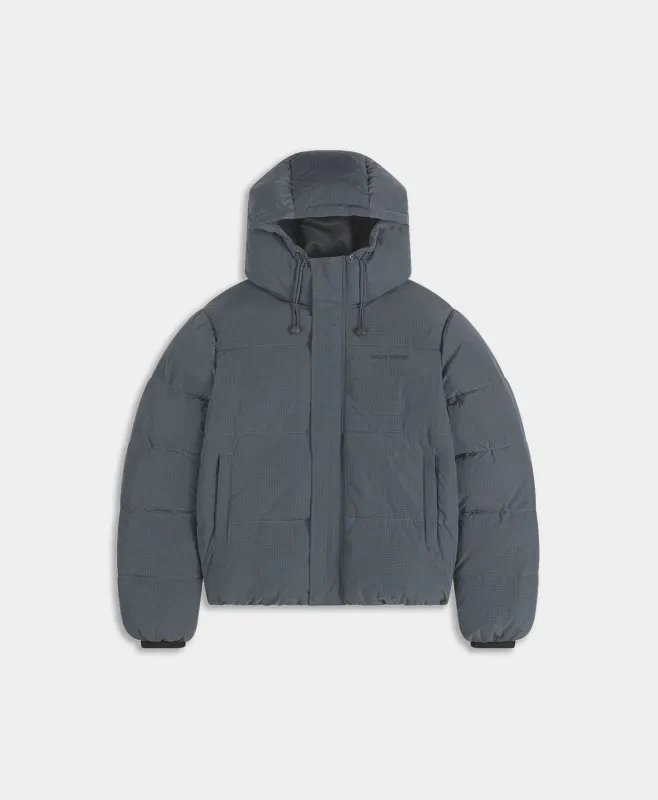 Grey Ripstop Puffer Jacket sold by Daily Paper