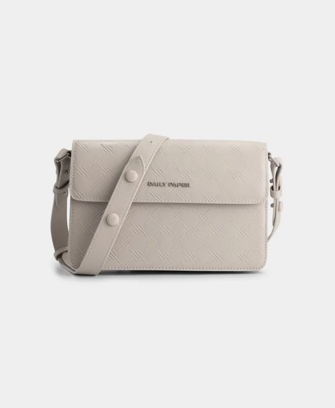 Frost White Meru Monogram Bag sold by Daily Paper