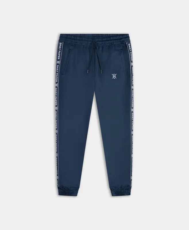 Navy Etape Logo Track Pants sold by Daily Paper