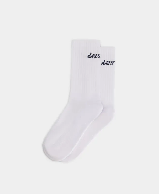 White Unified Type Socks sold by Daily Paper
