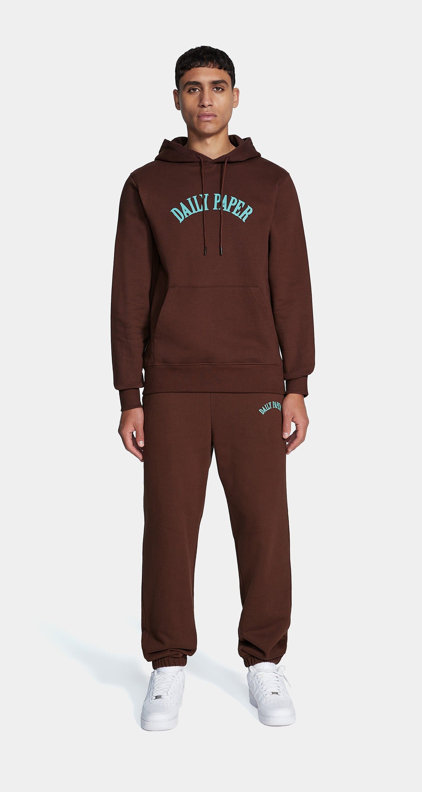 Chocolate Brown Howell Hoody sold by Daily Paper product image thumbnail 3