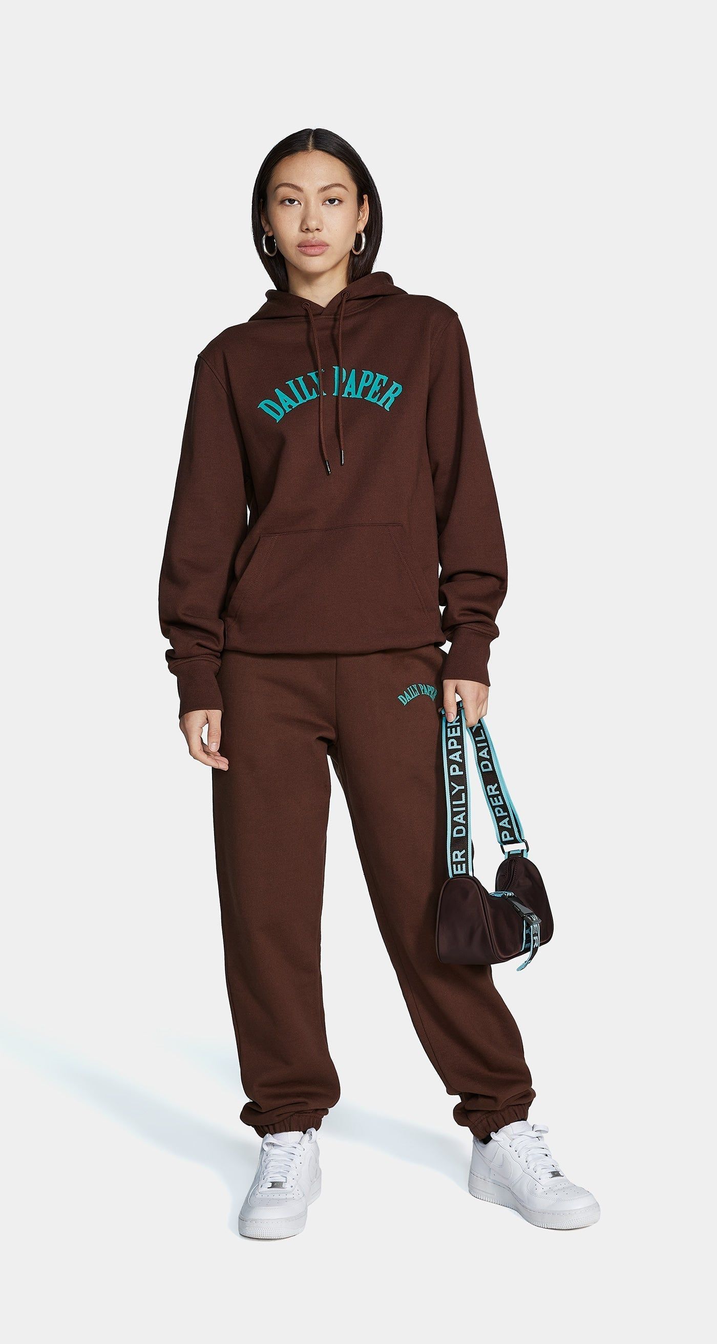 Chocolate Brown Howell Hoody sold by Daily Paper product image thumbnail 5