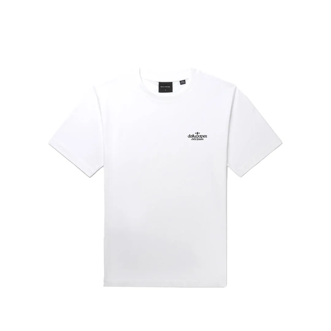 White Chess Forum T-Shirt sold by Daily Paper product image thumbnail 3