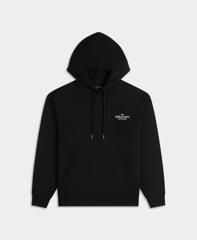 Black Chess Forum Hoodie sold by Daily Paper