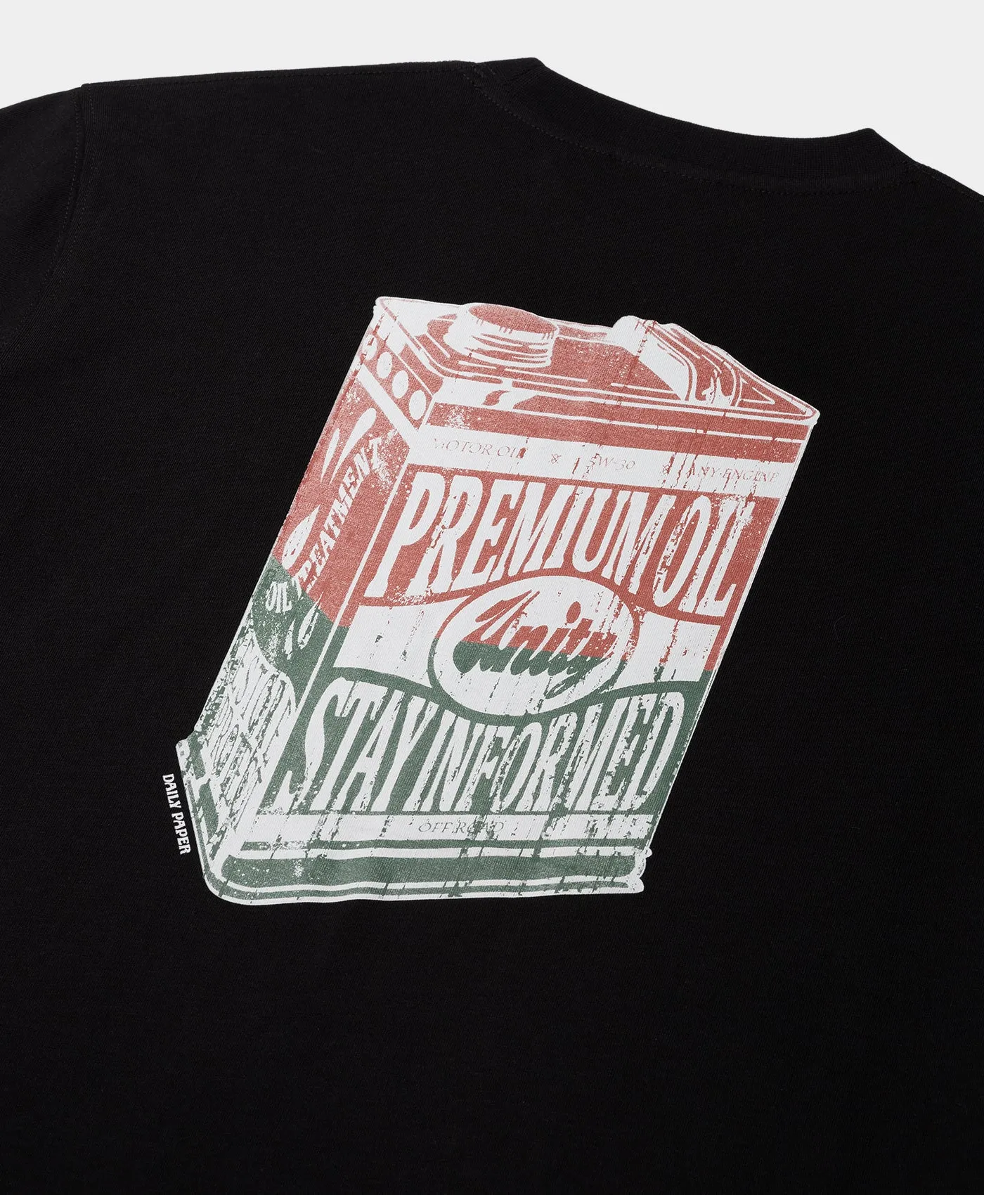 Black Oil Can T-Shirt sold by Daily Paper product image thumbnail 3