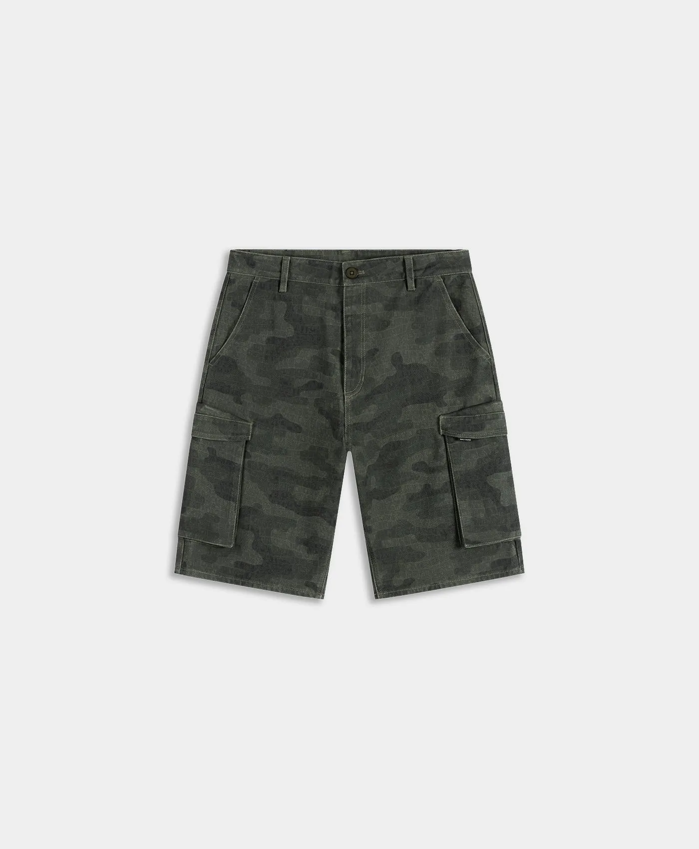 AOP Camo Cargo Shorts sold by Daily Paper