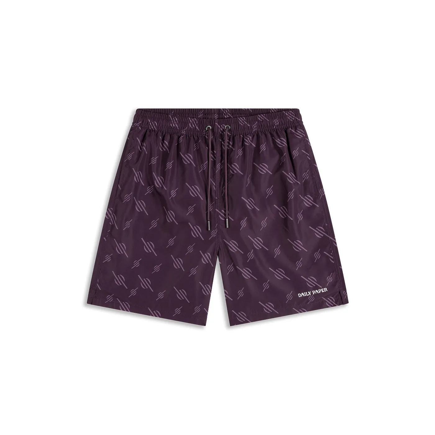 Potent Purple Irregular Monogram Swim Shorts sold by Daily Paper product image thumbnail 3