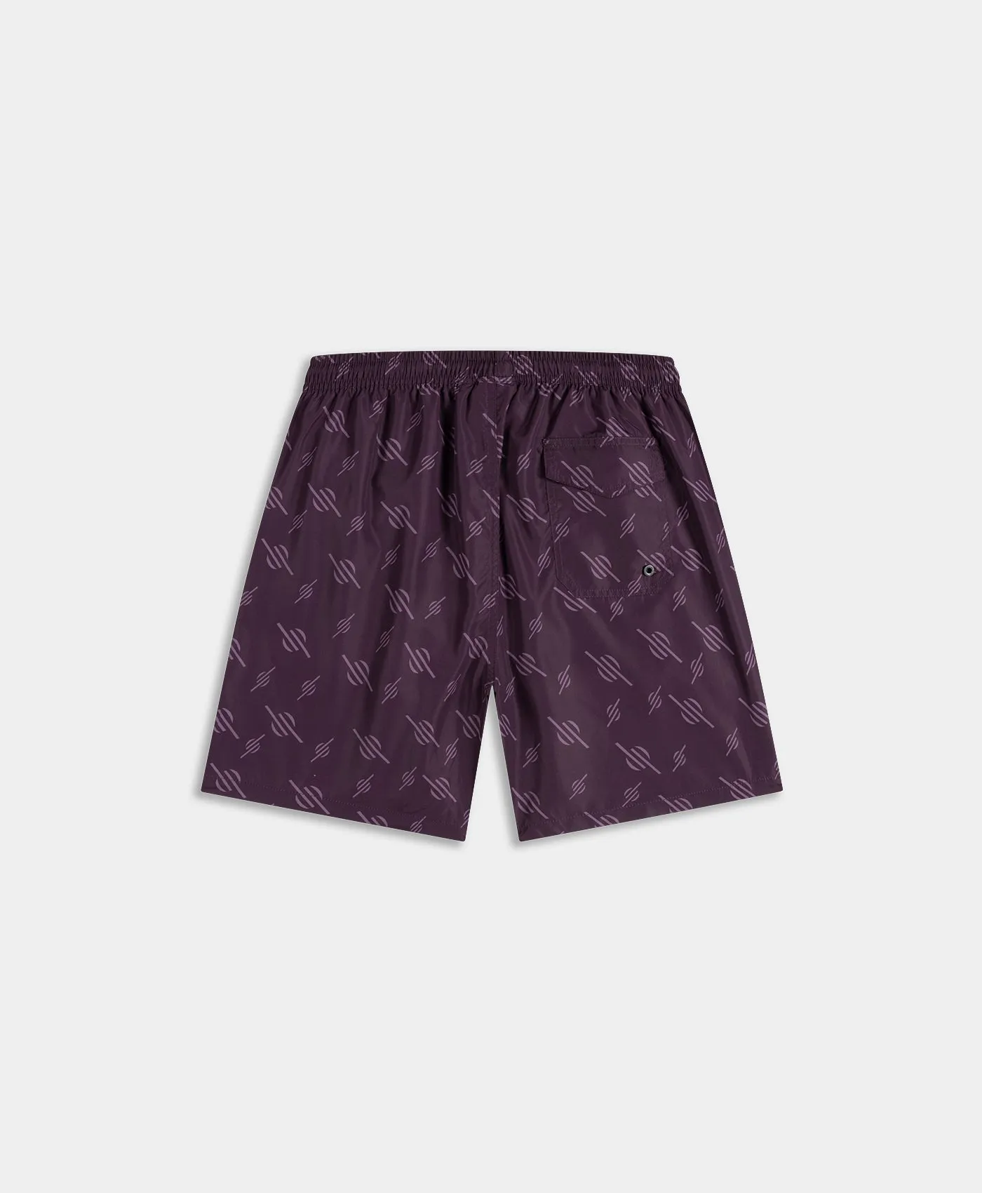 Potent Purple Irregular Monogram Swim Shorts sold by Daily Paper product image thumbnail 2